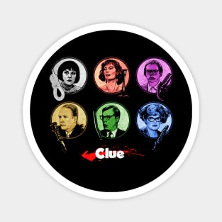 Clue Vintage 80's Magnet